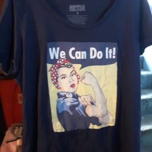 Ripple Junction Torrid Rosie the Riveter Tshirt